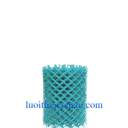 Lưới thép bọc nhựa xanh ngọc  - ô 5.5 cm - khổ 1.0 m - dây 4.0 ly