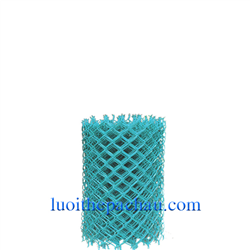 Lưới thép bọc nhựa xanh ngọc - ô 5.5 cm - khổ 1.2 m - dây 4.0 ly