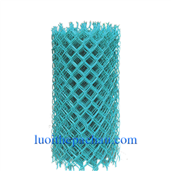 Lưới thép bọc nhựa xanh ngọc - ô 5.5 cm - khổ 2.0 m - dây 4.0 ly