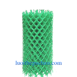 Lưới thép bọc nhựa xanh lá - ô 7.5 cm - khổ 2.0 m - dây 4.0 ly